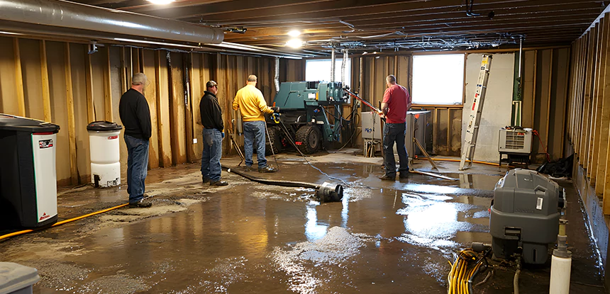 Fix Basement Flooding Problems Mineral Bluff