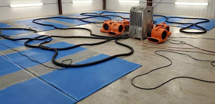 Large-Scale Water Cleanup in Mineral Bluff
