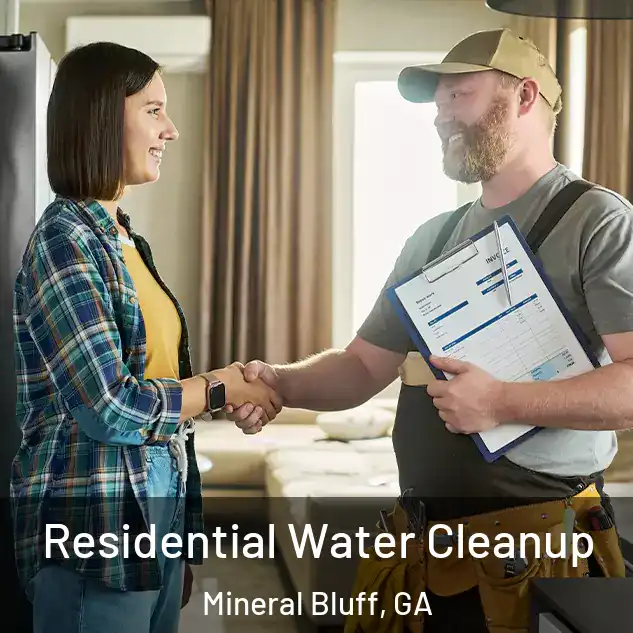  Residential Water Cleanup Mineral Bluff, GA